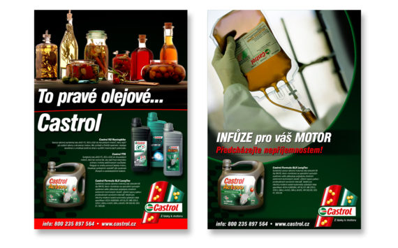 Castrol Lubricants (CR), s.r.o. návrhy inzerce