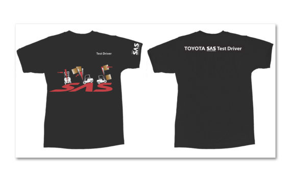 Toyota BT návrh triček